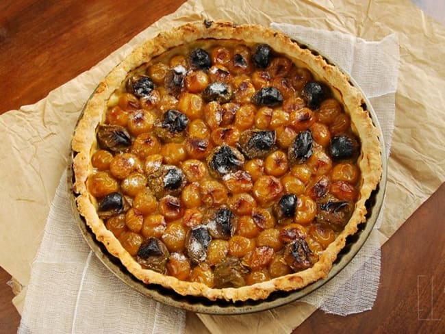 Tarte aux prunes