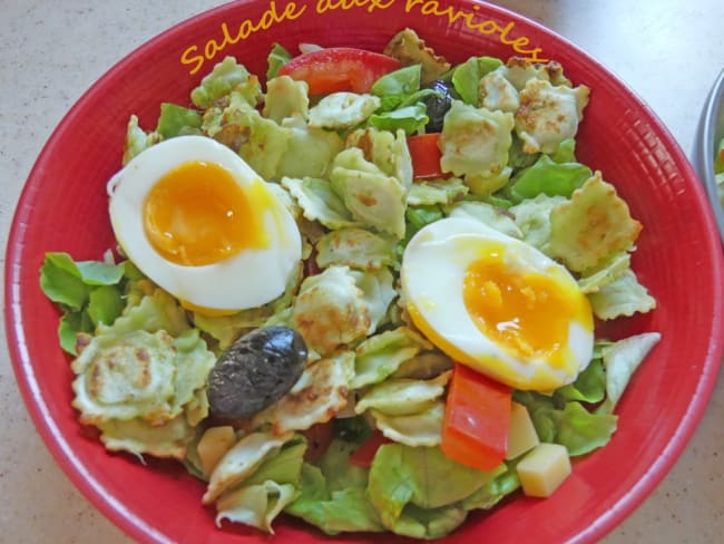 Salade aux ravioles