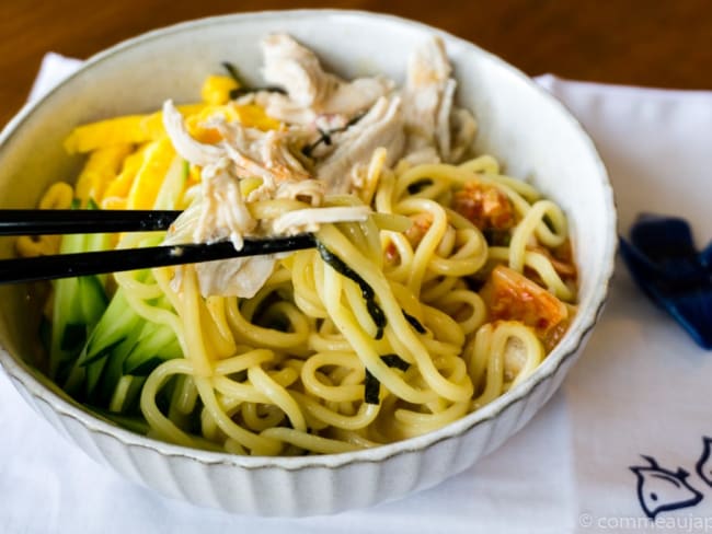 Ramen Froid - reimen - Hiyashi Chuka