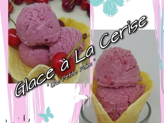 Glace à La Cerise