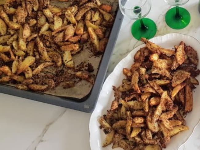 Pommes de terre au sable, ou frites cuisson au fou