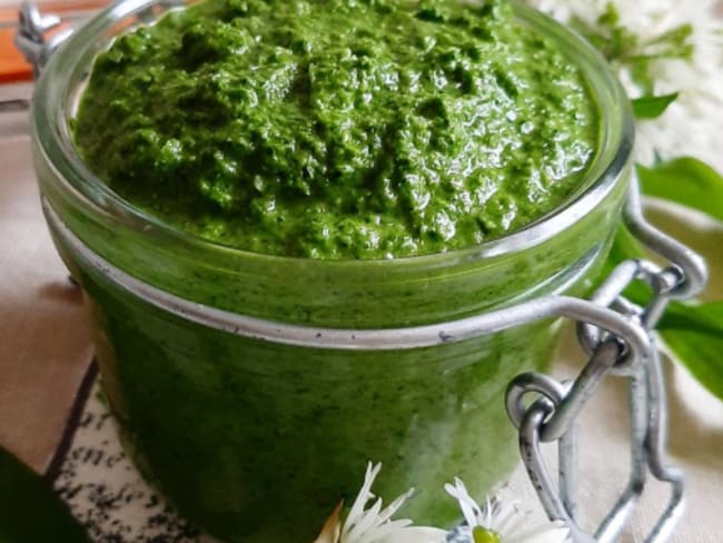 Pesto à l’ail des ours