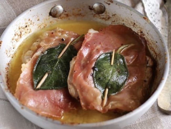 Saltimbocca de veau à la romaine