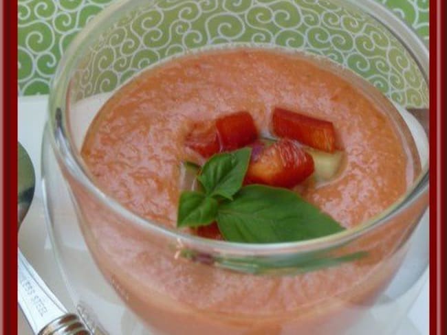 Gaspacho au Thermomix