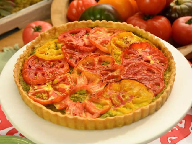 Tarte à la tomate facile