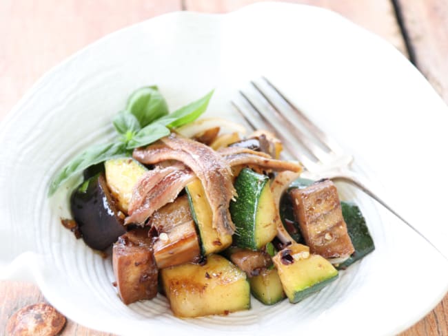 Salade de légumes grillés