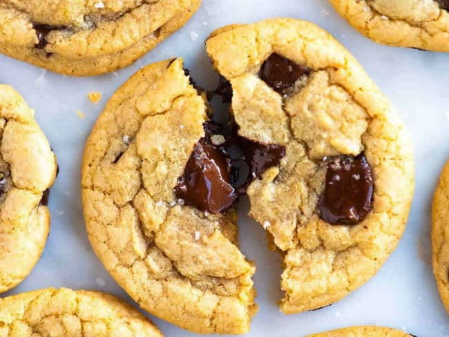 Cookies moelleux aux pépites de chocolat