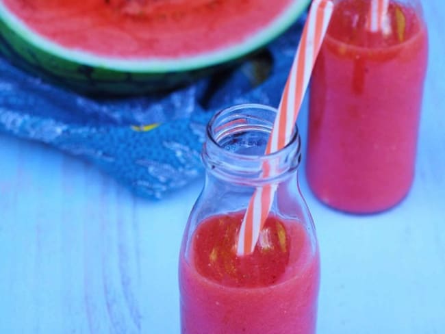 Smoothie Pastèque Fraise