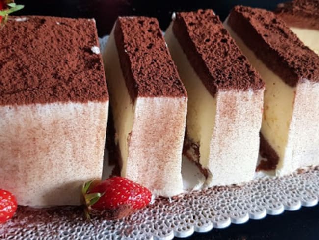 Gâteau Tiramisu glacé