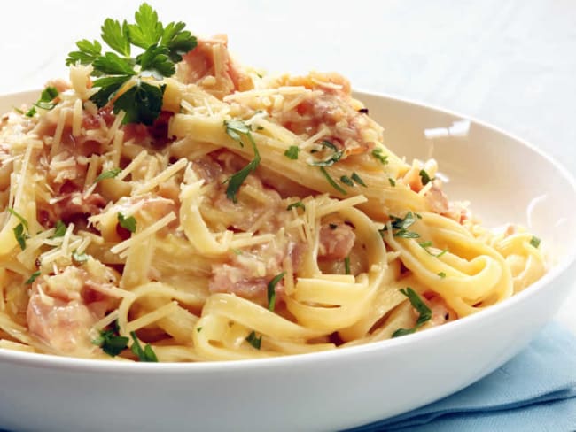 Sauce carbonara traditionnelle