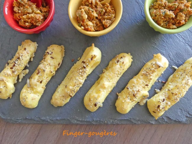 Finger-gougères