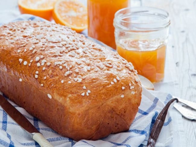 Brioche facile au jus d'orange