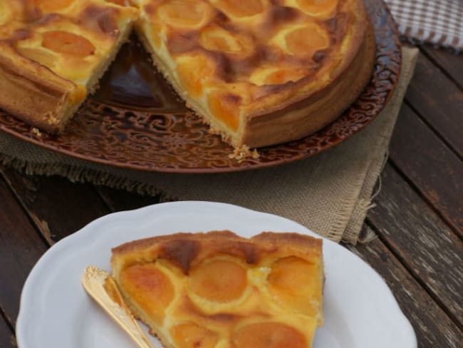 tarte d'abricots facile