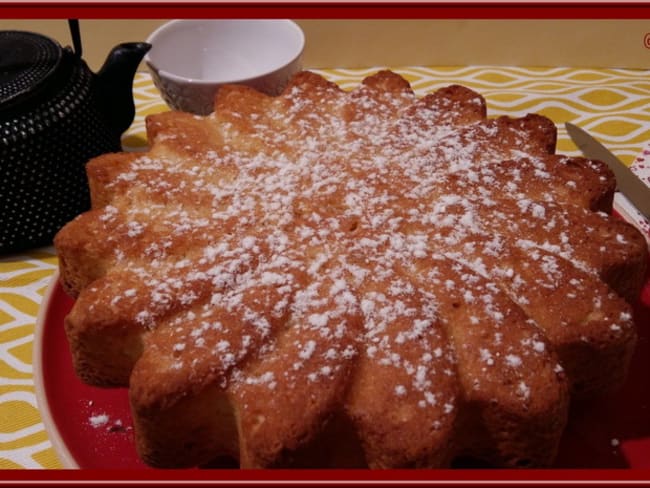 Gâteau à la fleur d’oranger et amande