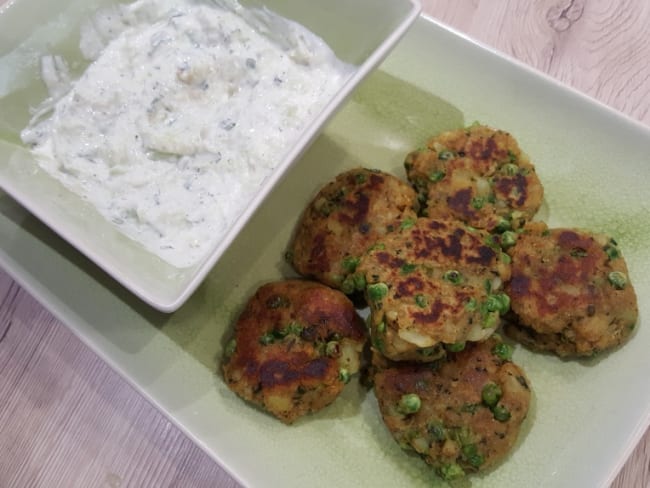 Aloo Tikki et Raïta