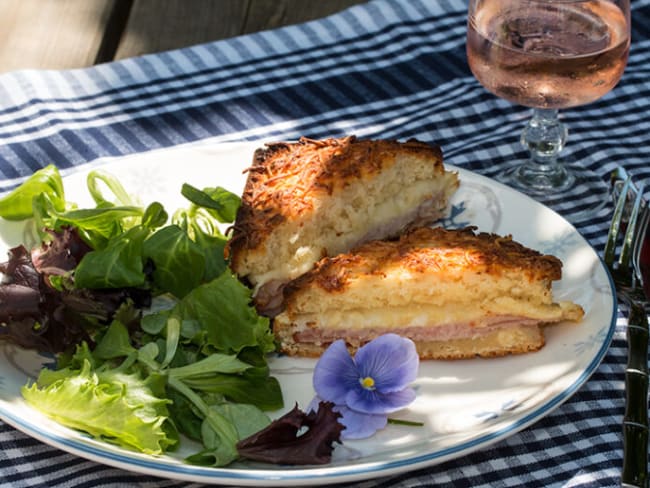 Croque-monsieur au four