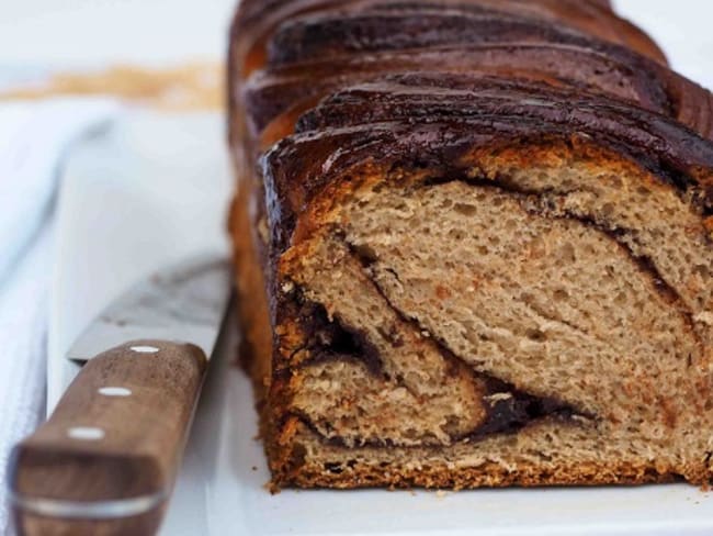 Babka Choco Châtaigne à la pâte à tartiner choco noisette