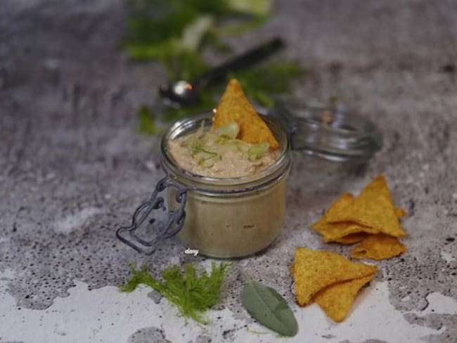 tartinade de thon au fenouil