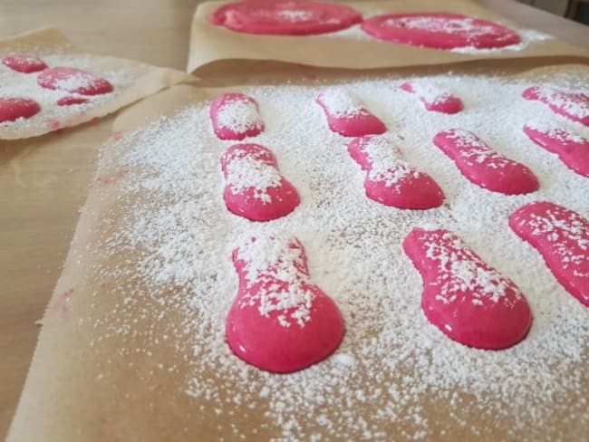 Biscuits à la cuillère, façon biscuits roses de Reims de Mr FELDER