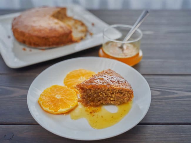 Cake aux amandes et carottes