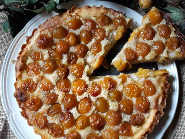 Tarte aux mirabelles