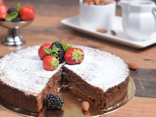 Torta Caprese : un gâteau Italien sans gluten