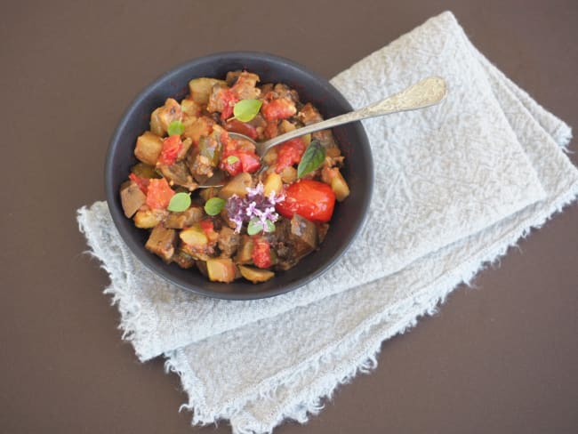 Légumes d'été au four aux herbes