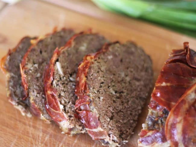 Pain de viande à l'italienne "polpettone di carne"