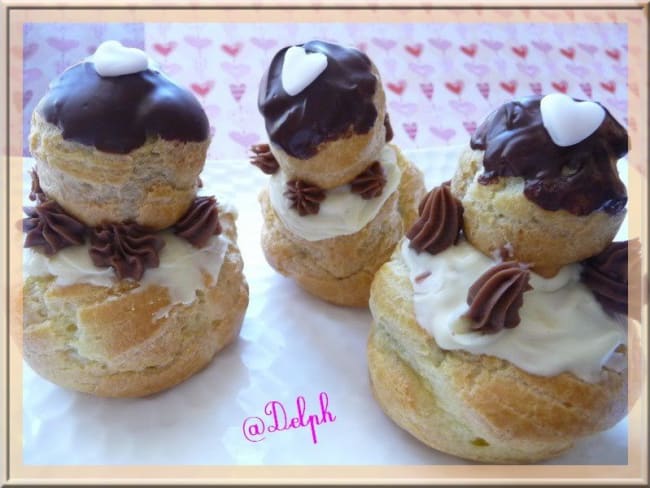 Religieuses au chocolat