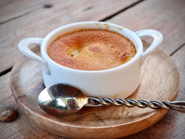 Gratin de pêches à l’amande