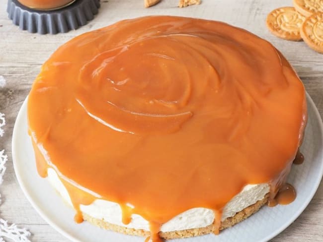 Cheesecake au caramel beurre salé