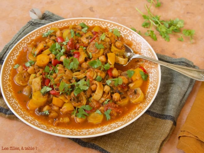 Tajine aux légumes d’été