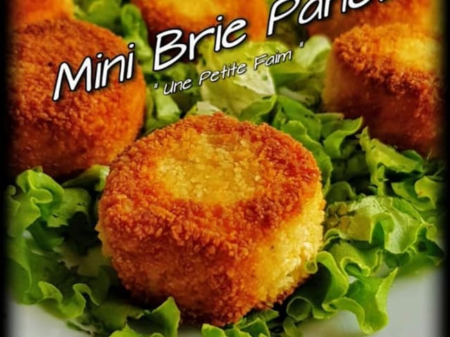 Mini brie pané fondant et gourmand