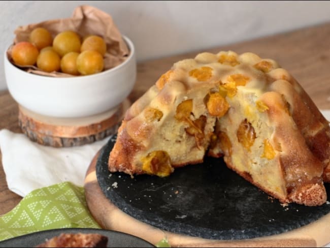 Gâteau lorrain aux mirabelles