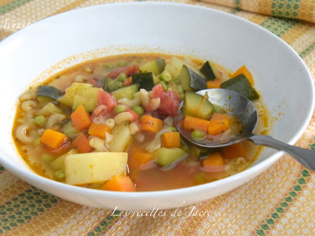 Soupe minestrone