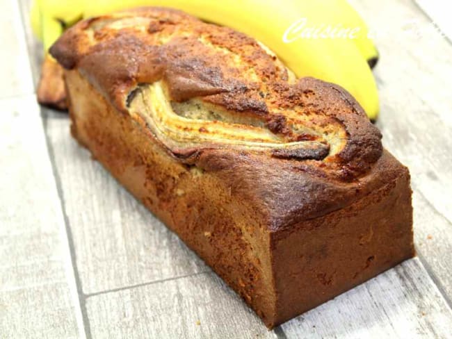 Cake banane, chocolat et mascarpone