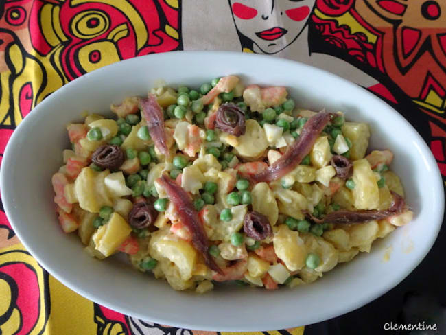 Ensaladilla - salade de pommes de terre à l'espagnole de Karlos Arguiñano