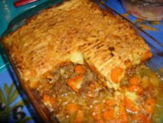 Hachis Parmentier aux Carottes