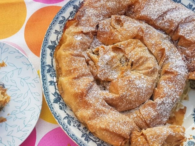 Borek épinards et fromage "fleur de lava"