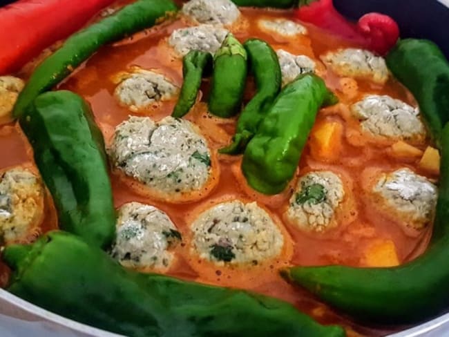 Boulettes de sardines à l'oseille en sauce