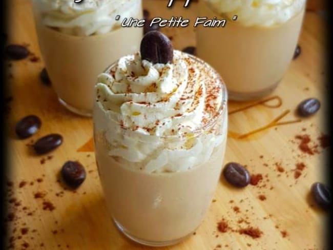 Panna cotta crémeuse façon cappuccino