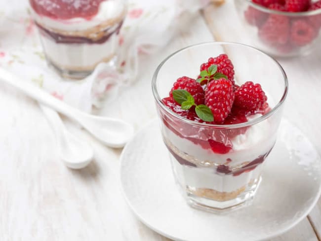 Tiramisu aux fruits rouges