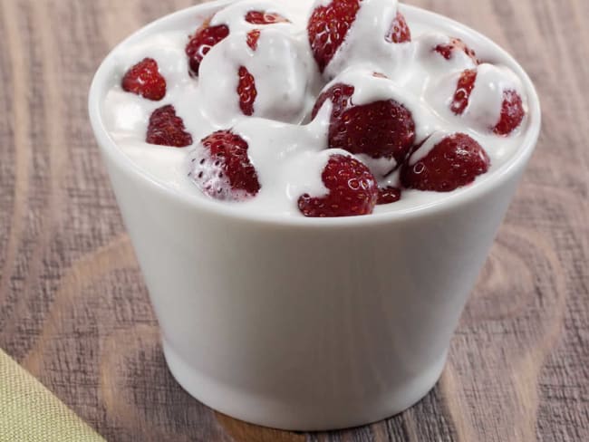 Crème chantilly au mascarpone