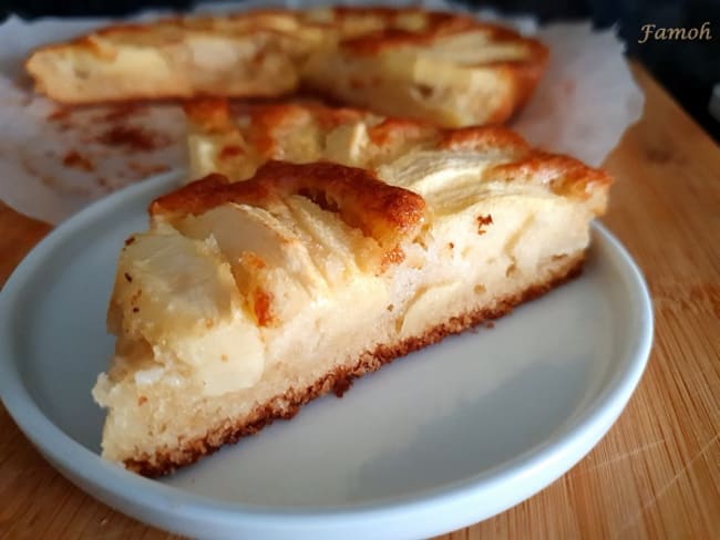 Gâteau suisse aux pommes