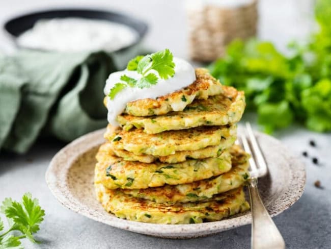 Beignets de courgettes au parmesan