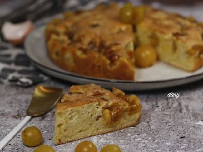 gâteau lorrain aux mirabelles