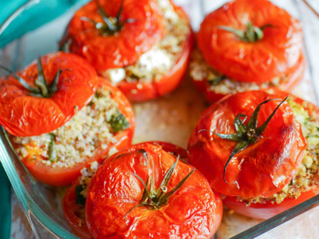 Tomates farcies végétariennes