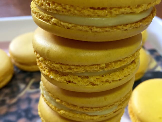 Macaron au citron