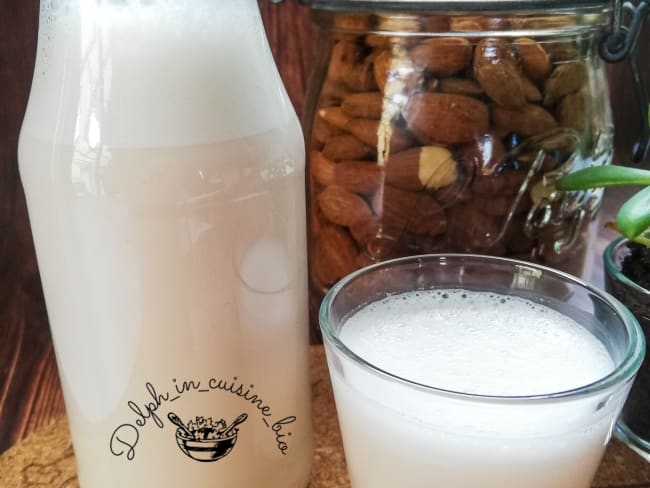 Lait d'amande sans lactose