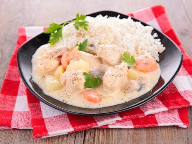 Blanquette de veau et légumes